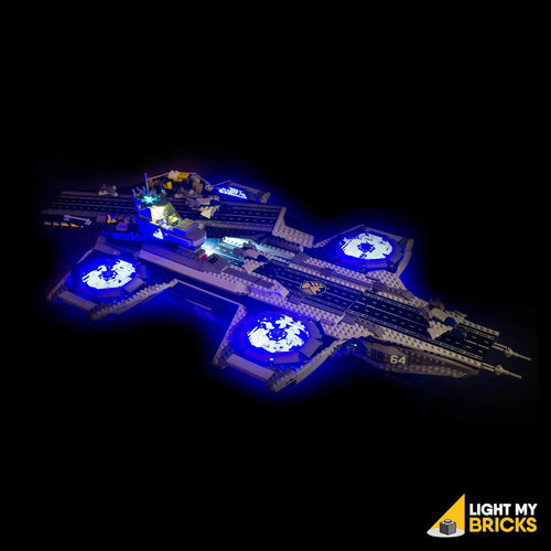 THE SHIELD HELICARRIER LIGHTING KIT 76042 (LEGO SET NOT INCLUDED) BY LIGHT MY BRICKS