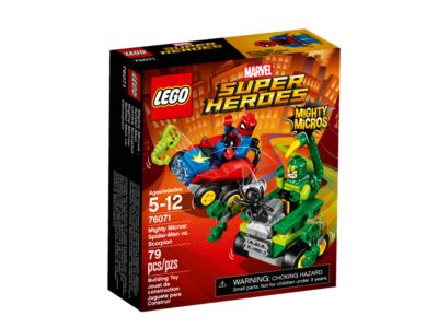 LEGO Super Heroes Mighty Micros: Spider-Man vs. Scorpion 76071 Building Kit