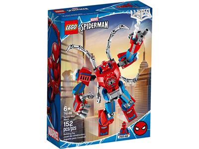 LEGO Marvel Spider-Man: Spider-Man Mech 76146 (152 Pieces)