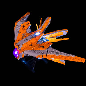 Lighting Kit for LEGO The Guardians' Ship 76193 (Building Kit Not Included)