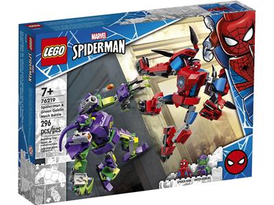 LEGO Spider-Man & Green Goblin Mech Battle Building Kit 76219 (269 pieces)