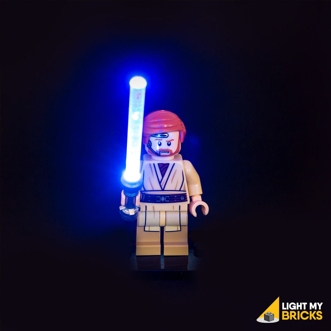 LED LEGO STARS LIGHTSABER LIGHT-BLUE BY LIGHT MY BRICKS