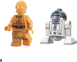 LEGO Star Wars  C-3PO & R2-D2 Collectible Minifigures  75136