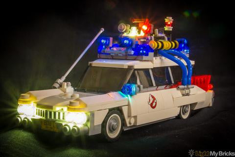 Ghostbusters Ecto-1 Lighting Kit for Lego 21108 (Car Not Included) Light Up by Light My Bricks