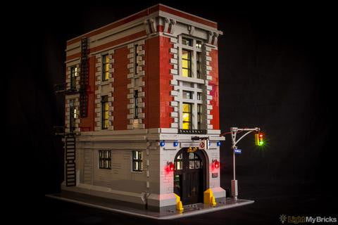 Ghostbusters Firehouse Headquarters Lighting Kit for LEGO 75827