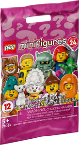 LEGO Series 24 Collectible Minifigures Complete Set of 12 - 71035 (SEALED)