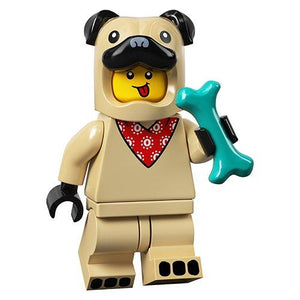 LEGO Series 21 Pug Costume Guy Collectible Minifigure 71029