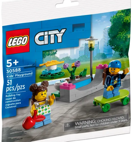 LEGO City Kids Playground Polybag 30588 BrickVibe