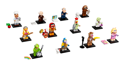 LEGO The Muppets Series Collectible Minifigures Complete Set of 12 - 71033 Shipping NOW