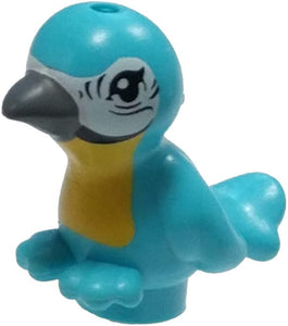 LEGO FRIENDS MINIFIGURE BIRD BLUE PARROT MACAW'S FOUNTAIN JUNGLE RESCUE BASE