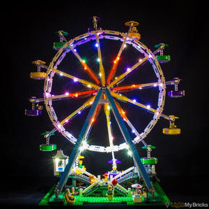 Ferris Wheel Lighting Kit for LEGO 10247 (LEGO set not included) by Light My Bricks
