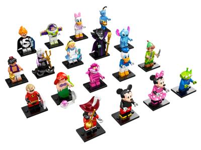 LEGO Disney Series 1 Collectible Minifigure Series - Complete Set of 18 (71012) SEALED