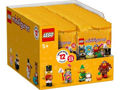 LEGO Series 23 Case of 36 Minifigures SEALED in Brown Box 71034 SHIPPING NOW!