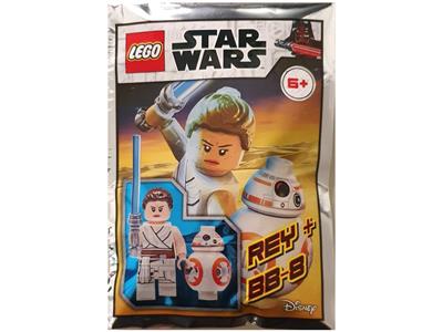 LEGO Star Wars Rey and BB-8 Minifigure Foil Bag 912173 – BrickVibe