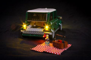 Mini Cooper Lighting Kit for Lego 10242 (Lego set not included) by Light My Bricks