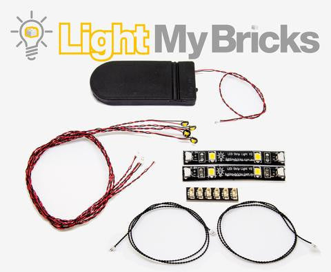 STARTER KIT - MIXED LIGHT (6 LIGHTS) By Light My Bricks